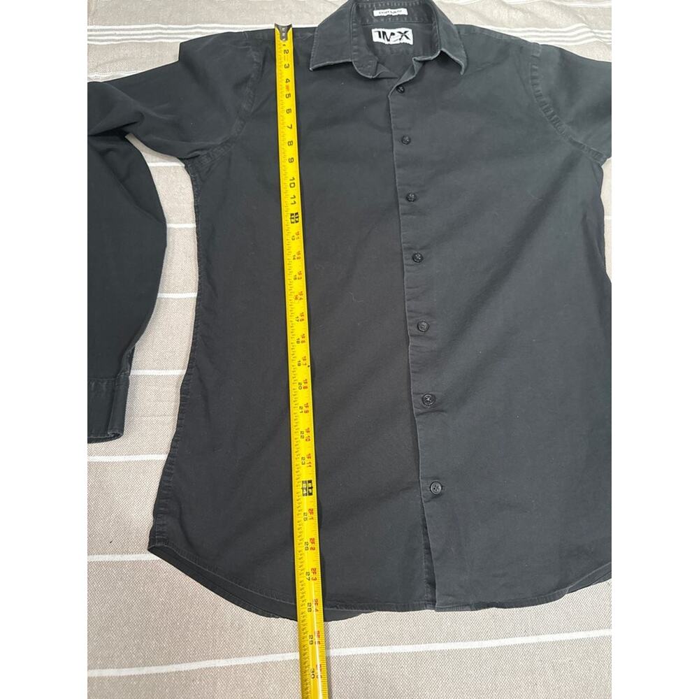 Express 1MX Extra Slim Fit Men's Dress Shirt - Picture 5 of 7